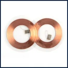 5Pcs/lot 125KHz ID T5577 Writable Rewritable Copper Coil Coin Card Keyfob.