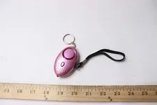 Samurai Safety Alarm Keychain Purple 680-914 - What's Shown Only