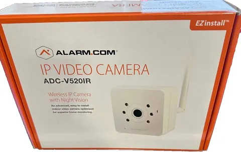 Alarm.com ADC‑V520IR Indoor IP Camera Night Vision 720p HD New