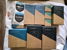 Simplisafe Home Security System Lot  Video Doorbell Camera Keyfob Pad Water Etc