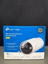 Tapo MagCam 4K Outdoor Wireless Security Camera - Up to 200-Day Battery, Magneti