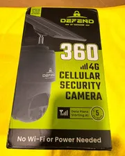 Tactacam Defend 360 Cellular Security Camera DFD-PTZ01 -SEALED BOX