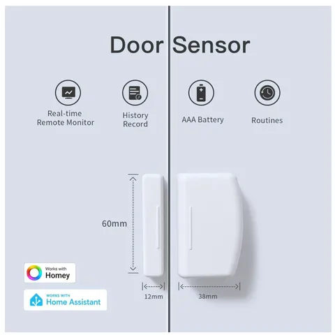 Zigbee Contact Sensor 4 Pack with Long Battery Life