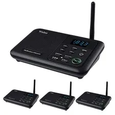 22-Channel Call All Wuloo FM Wireless Intercoms System with 10H Monitor Function