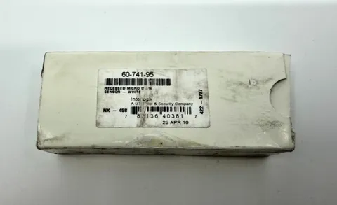 Interlogix Recessed Micro Door Sensor • 60-741-95 • White • NEW/Sealed