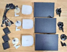 ARLO Pro 6th Gen 2K Security Cameras, Solar Charging Panels & Hardware