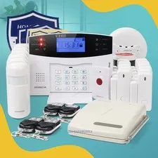 HOMSECUR APP Controlled Wireless WIFI 4G GSM SMS Autodial Burglar Alarm System