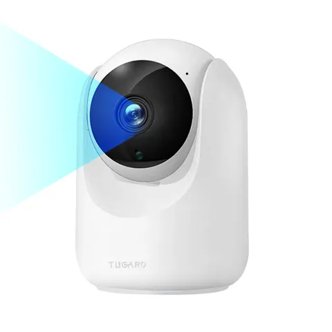 Indoor Security Camera,2.4G WiFi Cameras for Home Security,Pan Tilt 355°View ...