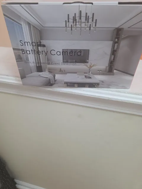 Smart Battery Security Camera Wi-Fi AI Powered Event Detection Wireless