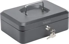 Burg Wachter CB03GR Money 5025 10" Cash Box, Black