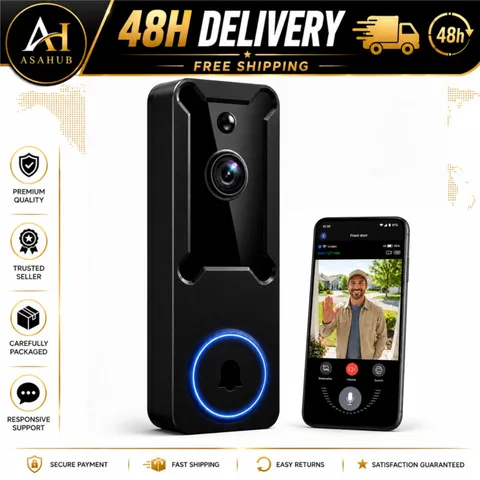 1080p Wireless Video Doorbell Camera Battery WiFi Night Vision U52