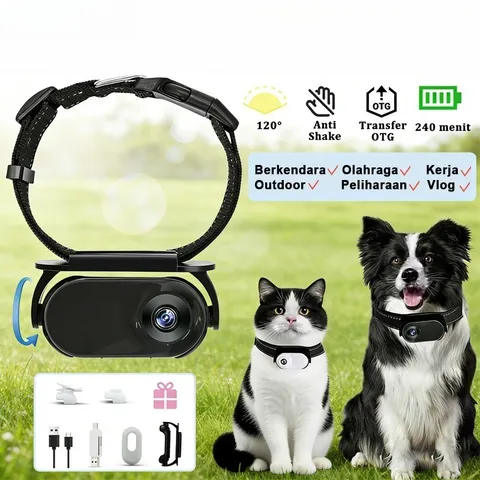 Thumb Camera Mini Action Camera Vlog Clip 360 Sports Dash Cam for Pet Supplies 