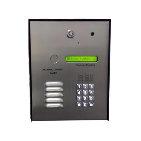 Pach & Company 7150P 7000P Surface Mount Telephone Entry System, 150 Tenants