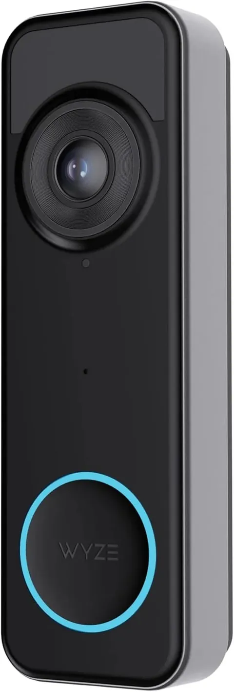 Battery Video Doorbell with 1536X1536 HD, Wireless/Wired Security Camera, Color