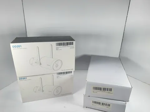 ieGeek DD201 Wireless Security Cameras (2) With G2 Solar Panels (2) New