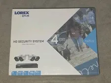 NIB Lorex 1080p CCTV 8-Channel DVR 4-Camera 1TB Night Vision BNC System