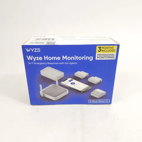 Wyze Home Monitoring System Core 5 Piece Starter Kit New Unused