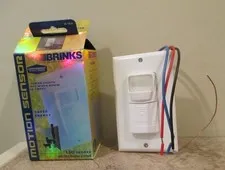 Brinks Indoor Motion Sensor Switch - NIP