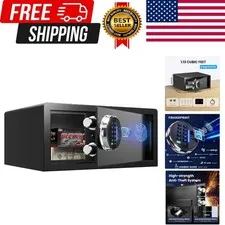 22LB Biometric Safe with Fingerprint Lock, 3-8 Digit PIN | 1.13 cu.ft. Safe w...