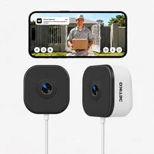 DETIKO 2K Window Security Camera 5Ghz 2 4Ghz WiFi 120 Wide View
