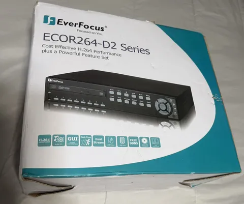 EverFocus ECOR264-D2 Series Security Camera Video Recorder 8 ch