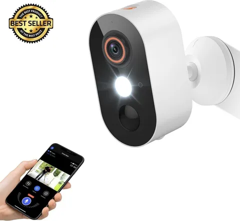 Wireless Security Camera For Home Outdoor Security, Battery Powered 1080P HD