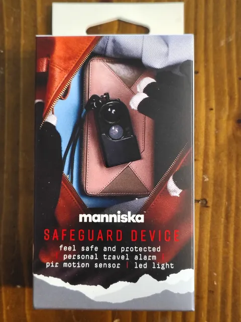 Manniska Safeguard Personal Alarm Safety Security Device