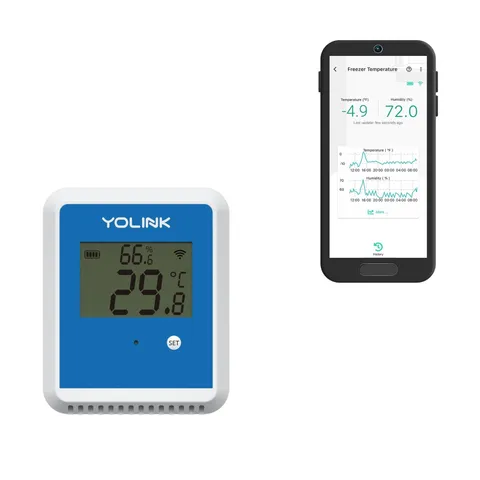 YoLink X3 Outdoor Temperature and Humidity Sensor with Data Logger,... Fast Ship