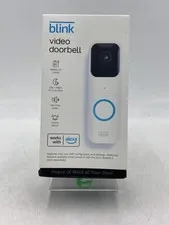 Blink Video Doorbell White Home Surveillance Camera BDM00200UW