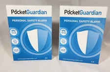 Lot of 2 POCKET GUARDIAN Personal Safety Alarm security rape prevention NEW