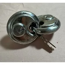 Master Lock No 40 Stainless Steel Discus Padlocks Keyed Alike Set of 2 with Keys