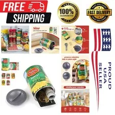 Portable Hidden Safe Can for Keys, Cash, & Jewelry - Grey and Realistic