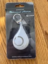 SafeSound Personal Alarm Keychain 125dB Emergency Safety Alert NWT