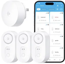 GoveeLife Water Leak Detector 1s with Smart Gateway 1s (1+3Pack)