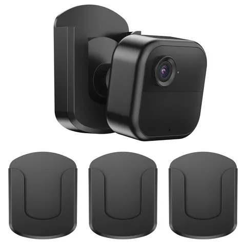 3 Pack Blink Camera No Drilling No Screws Wall Mount Bracket, Adhesive Blink Out