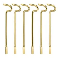Interior Emergency Key for Bathroom Bedroom - 6 Pack