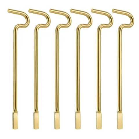 Interior Emergency Key for Bathroom Bedroom - 6 Pack