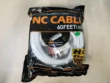 Crystal Vision Premium 1080P HD BNC CCTV Cable for All BNC Type System & Camera