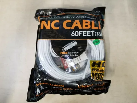 Crystal Vision Premium 1080P HD BNC CCTV Cable for All BNC Type System & Camera