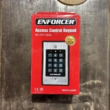 Seco-Larm Enforcer SK-1011-SDQ Weatherproof Metal Access Control Keypad New