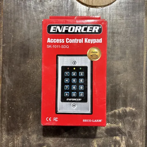 Seco-Larm Enforcer SK-1011-SDQ Weatherproof Metal Access Control Keypad New