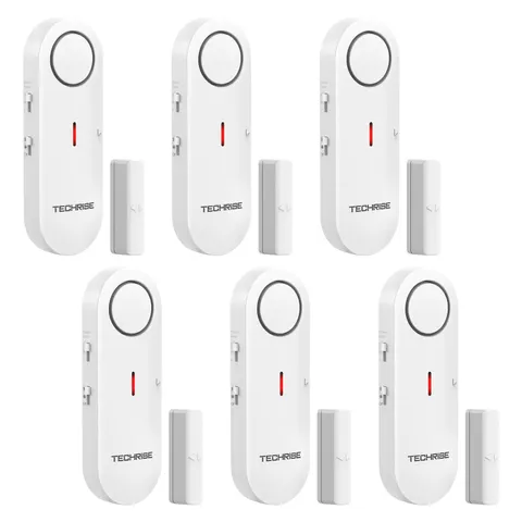 Door and Window Alarm,Door Alarms for Kids Safety,Easy-to-Install Door Sensor...