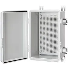 Gratury Junction Box, IP67 Waterproof Plastic 11.4"×7.5"×5.5", Grey Cover