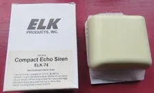 Elk Compact Echo Siren (ELK-74), New in Open Box
