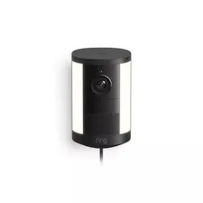Ring - Spotlight Cam, Plug-In (newest model), Wide-Angle Retinal 2K Video, ...