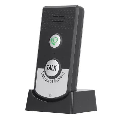 ♡ Black Wireless Voice Intercom Home Smart 2 Way Talk Doorbell For Elderly Car