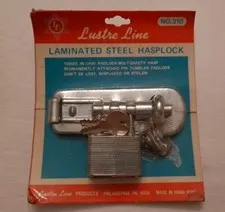 Laminated Steel Hasplock No 310
