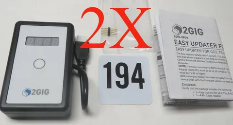 * 2X Nortek Easy Updater  2GIG-UPDV for GC S&C2, TS1 & GC2E. BEST PRICE