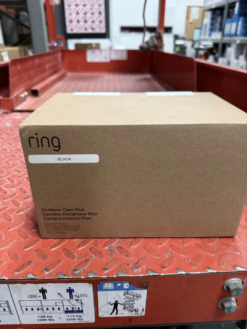 Ring Outdoor Cam Plus PoE 2K Security Camera Black B0DX8N18G5 — Brand New in Box