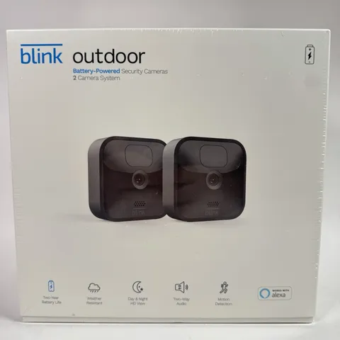 Blink Outdoor 3rd Gen 2-Camera Wireless Security System Sync Module 2 Sealed